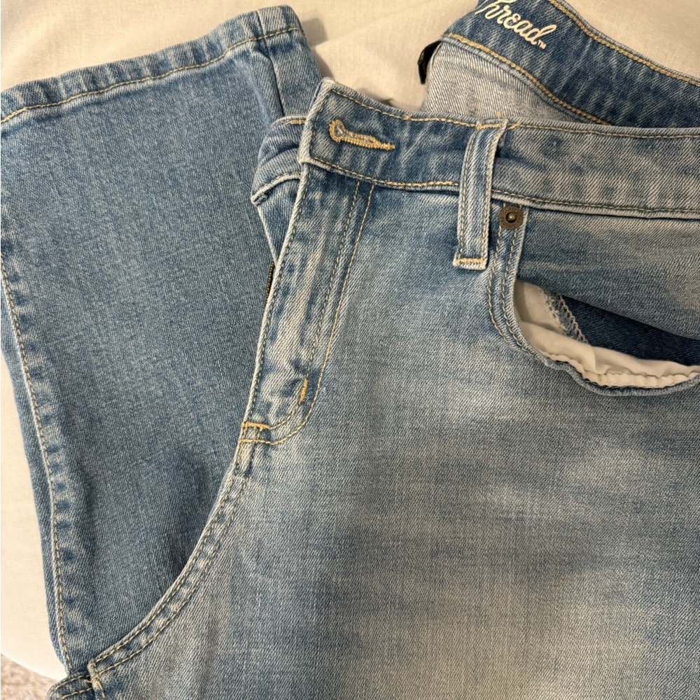 Universal Thread Light Blue Ripped Jeans - Picture 4 of 4